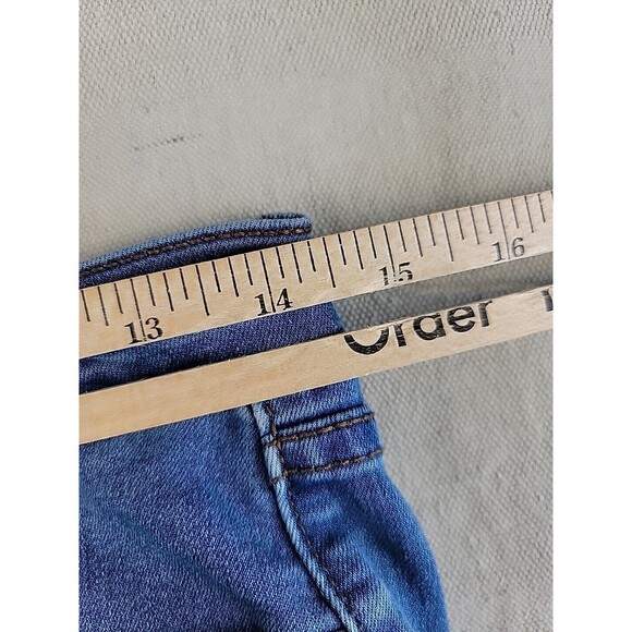 Free People Jeans Womens 26 29x27 Skinny Medium Blue Mid Rise Preppy Stretch - Picture 6 of 12